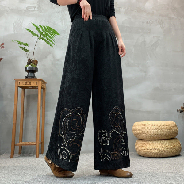 KADIN EB547 RETRO PANTOLON