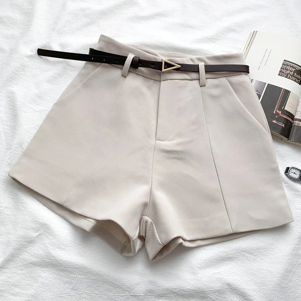 KADIN EB698 KEMERLİ SHORTS