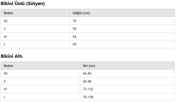 KADIN EBİ265 BİKİNİ SET