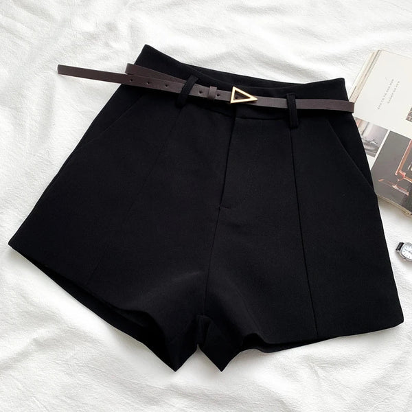 KADIN EB698 KEMERLİ SHORTS